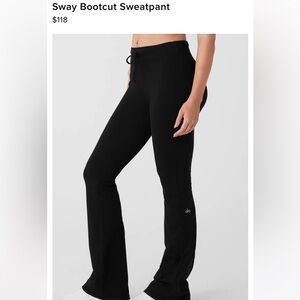 Alo Yoga Sway Bootcut Sweatpants